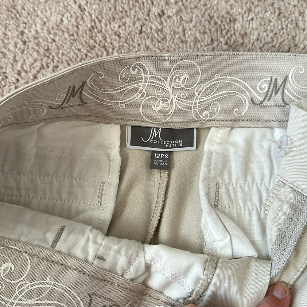 JM Collection flared pants - Picture 2 of 4